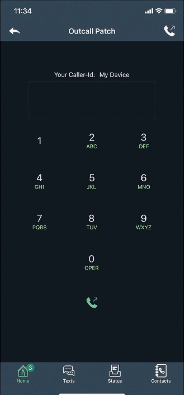 Private Calling right_alt