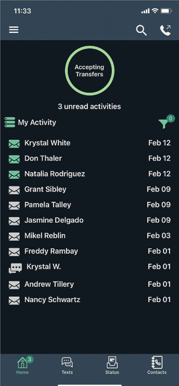 Accepting Transfers_right_alt