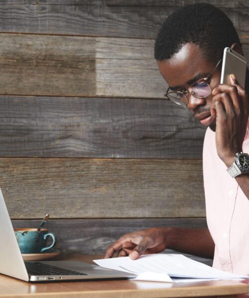 Financial advisor on call