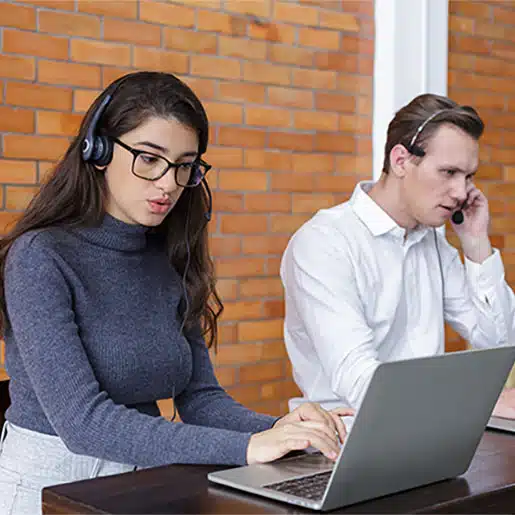 virtual receptionists for tech company