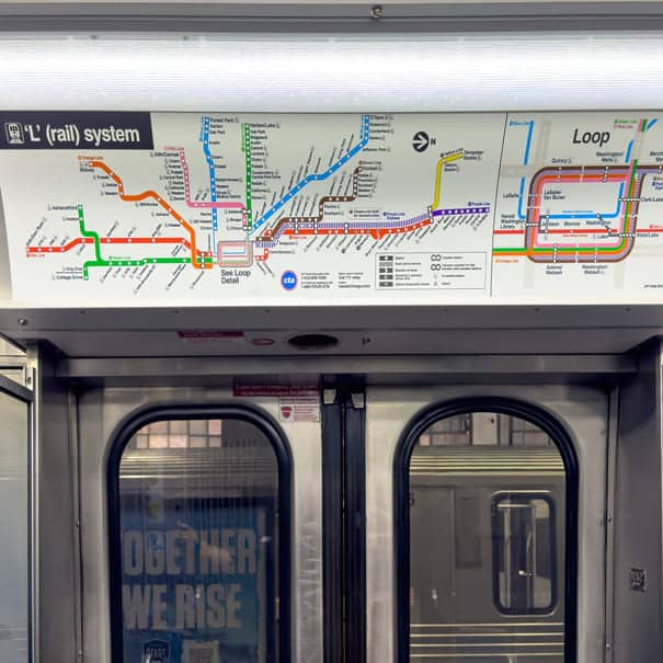 Public transportation system in Illinois